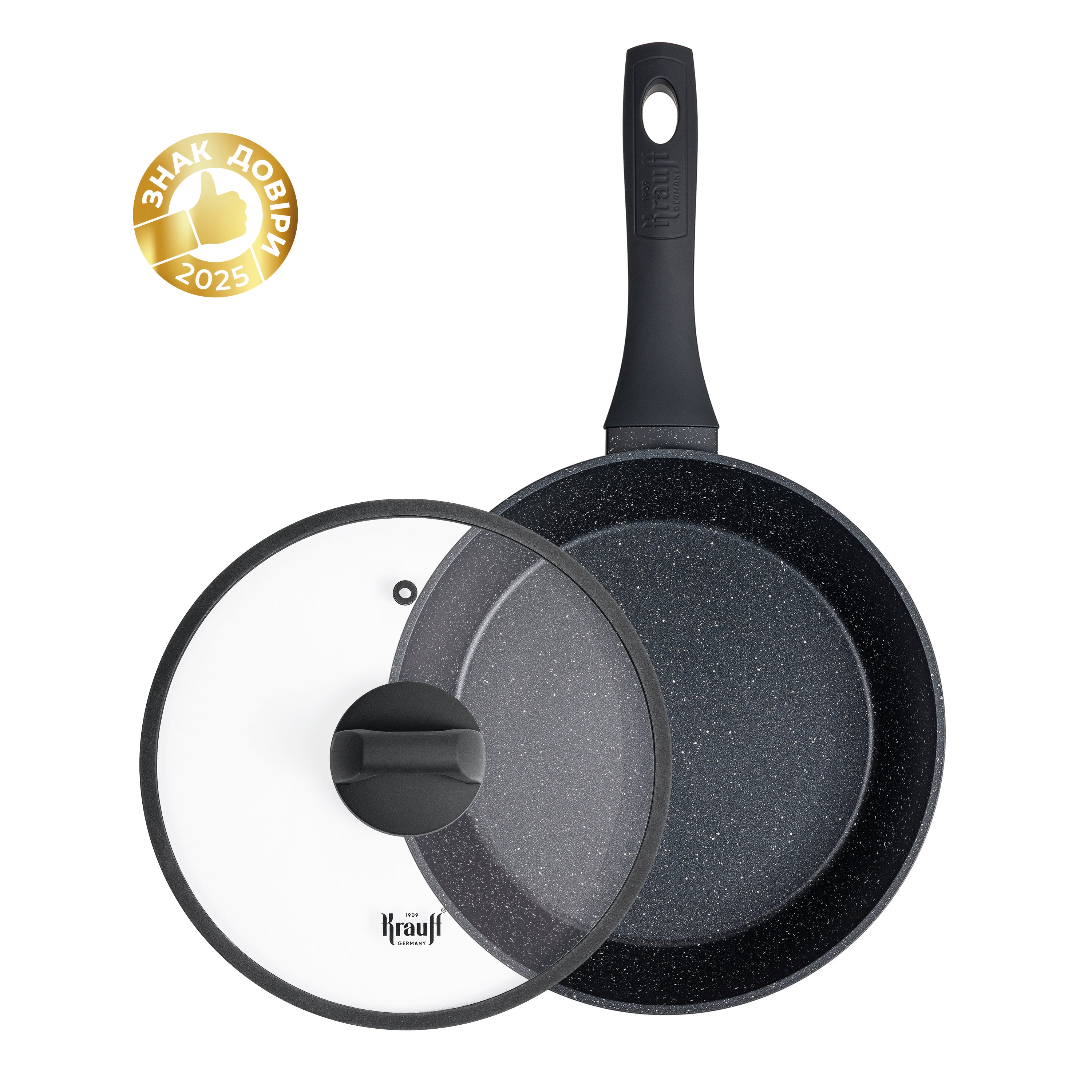 Prime Chef universal deep frying pan with lid 26 cm
