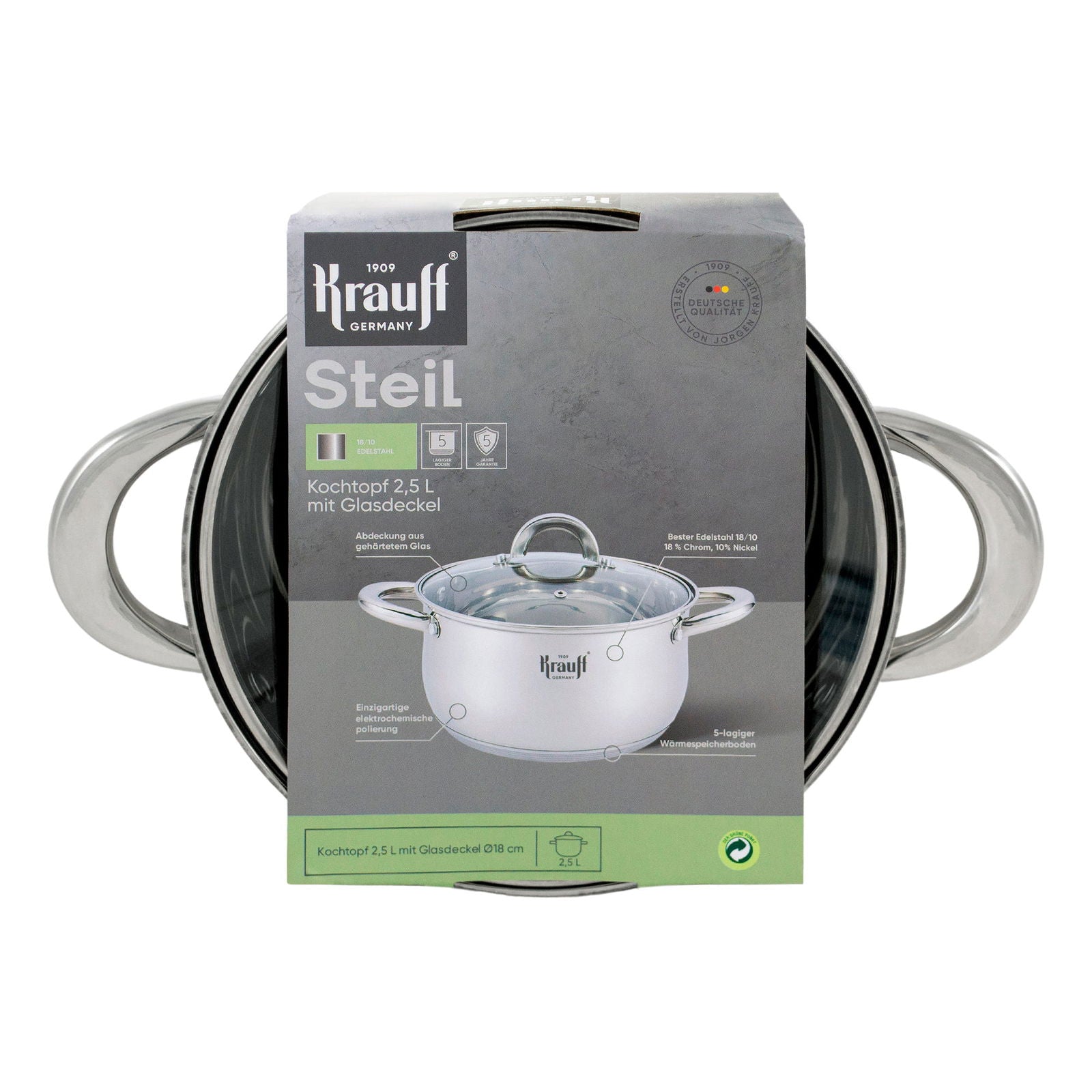 Каструля 2.5 л Steil - Krauff