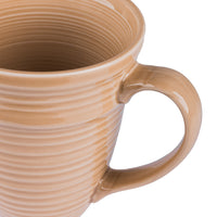 Porcelain cup Zen Brown 390 ml