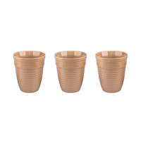 Porcelain cup Zen Brown 390 ml