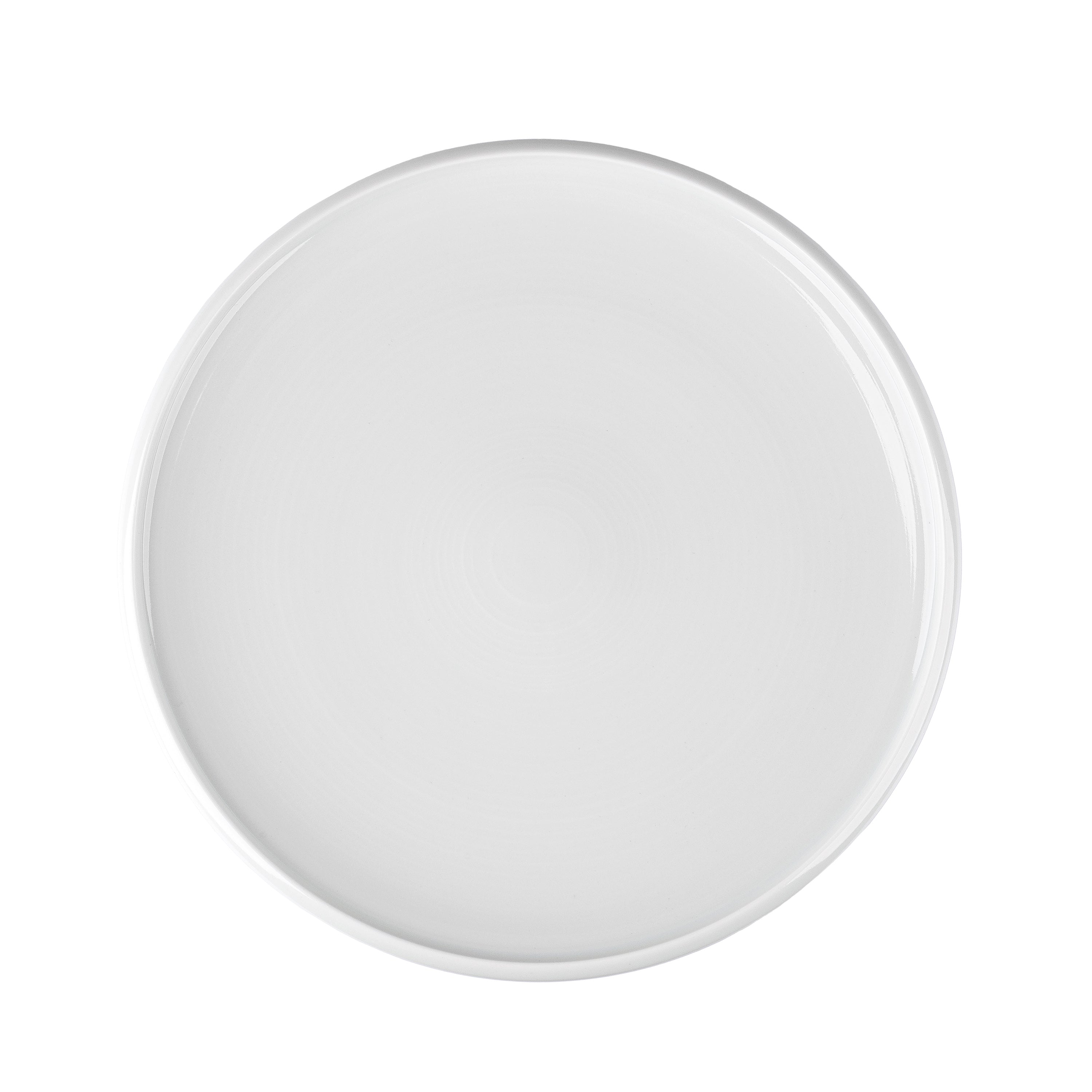Тарілка десертна порцелянова Zen White 21,5 см
