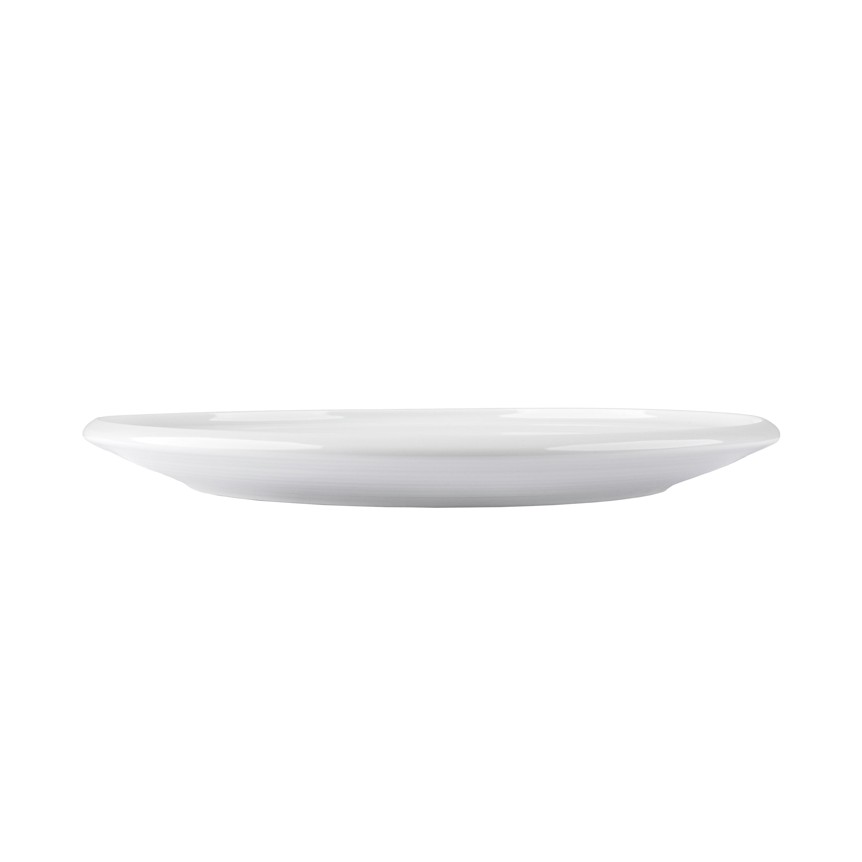 Тарілка десертна порцелянова Zen White 21,5 см