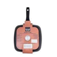 Grill pan 26x26 cm Prime Chef
