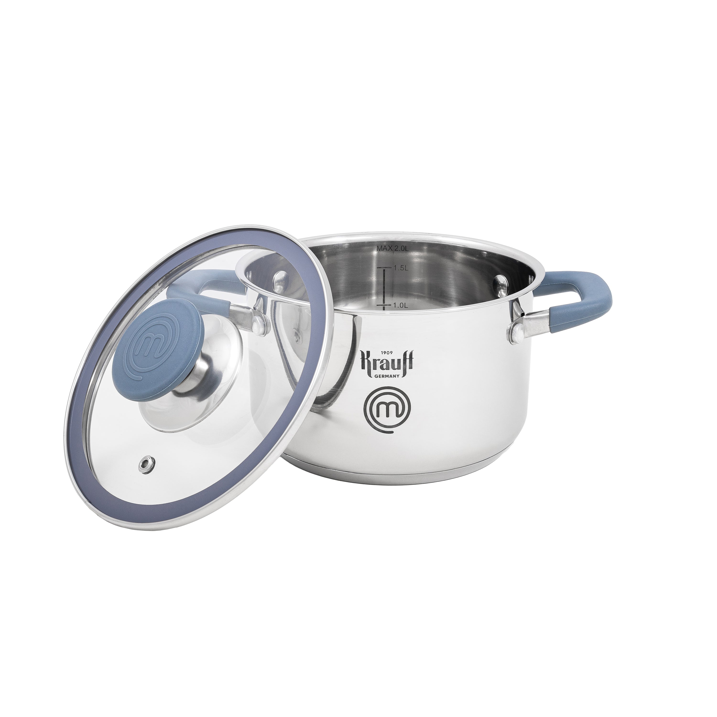 MasterChef Stainless Steel Saucepan 2L