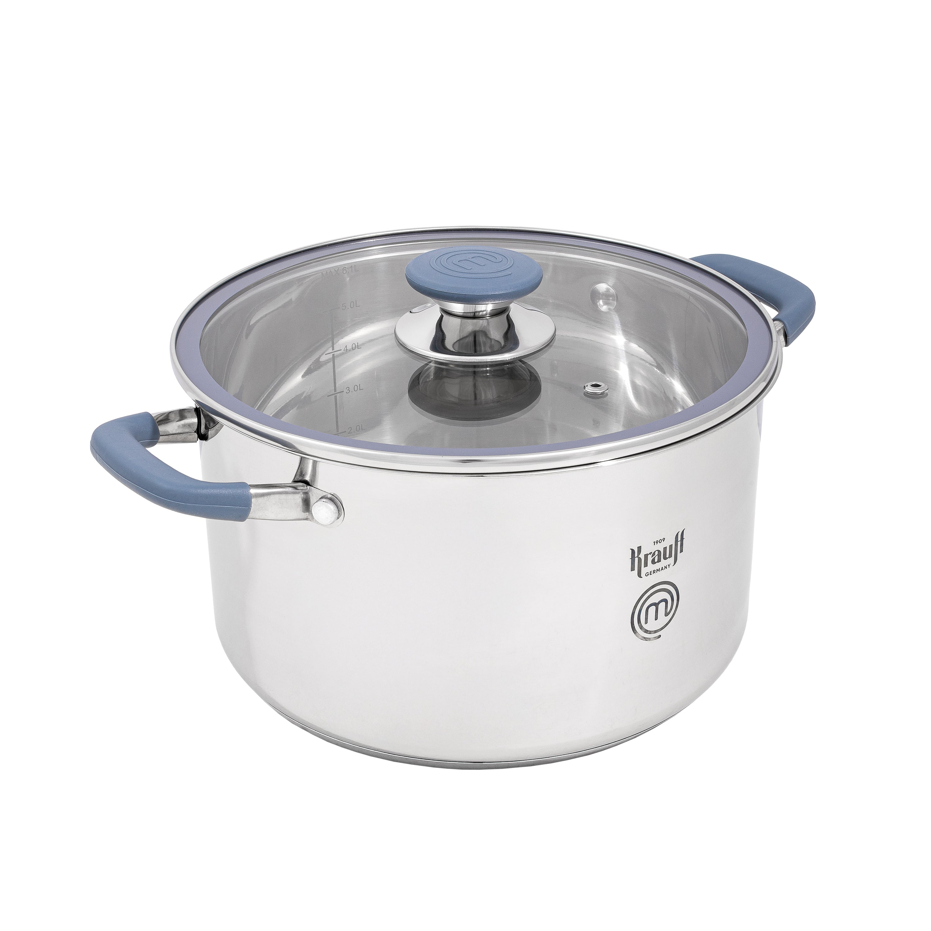 MasterChef Stainless Steel Casserole 6.1 L