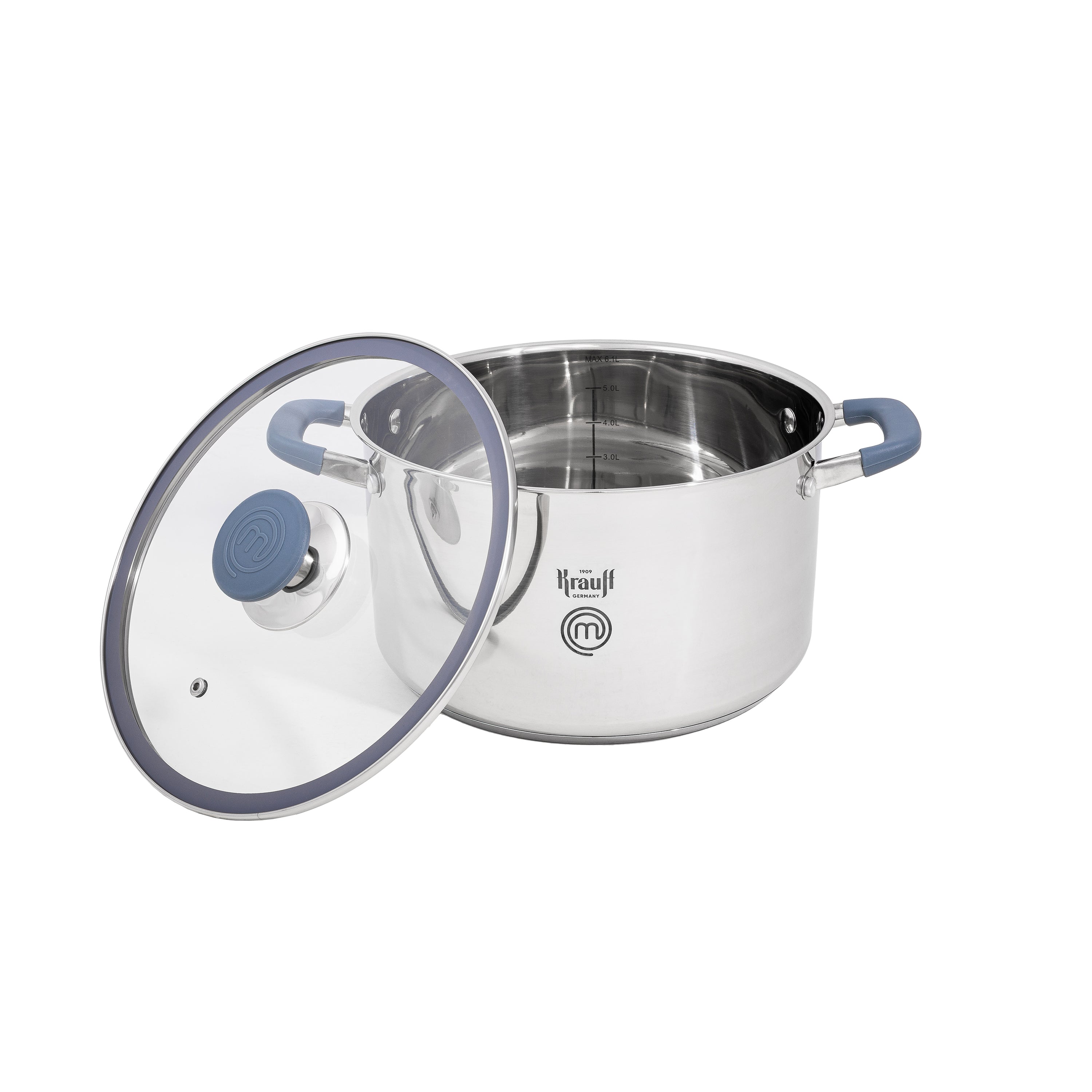 MasterChef Stainless Steel Casserole 6.1 L