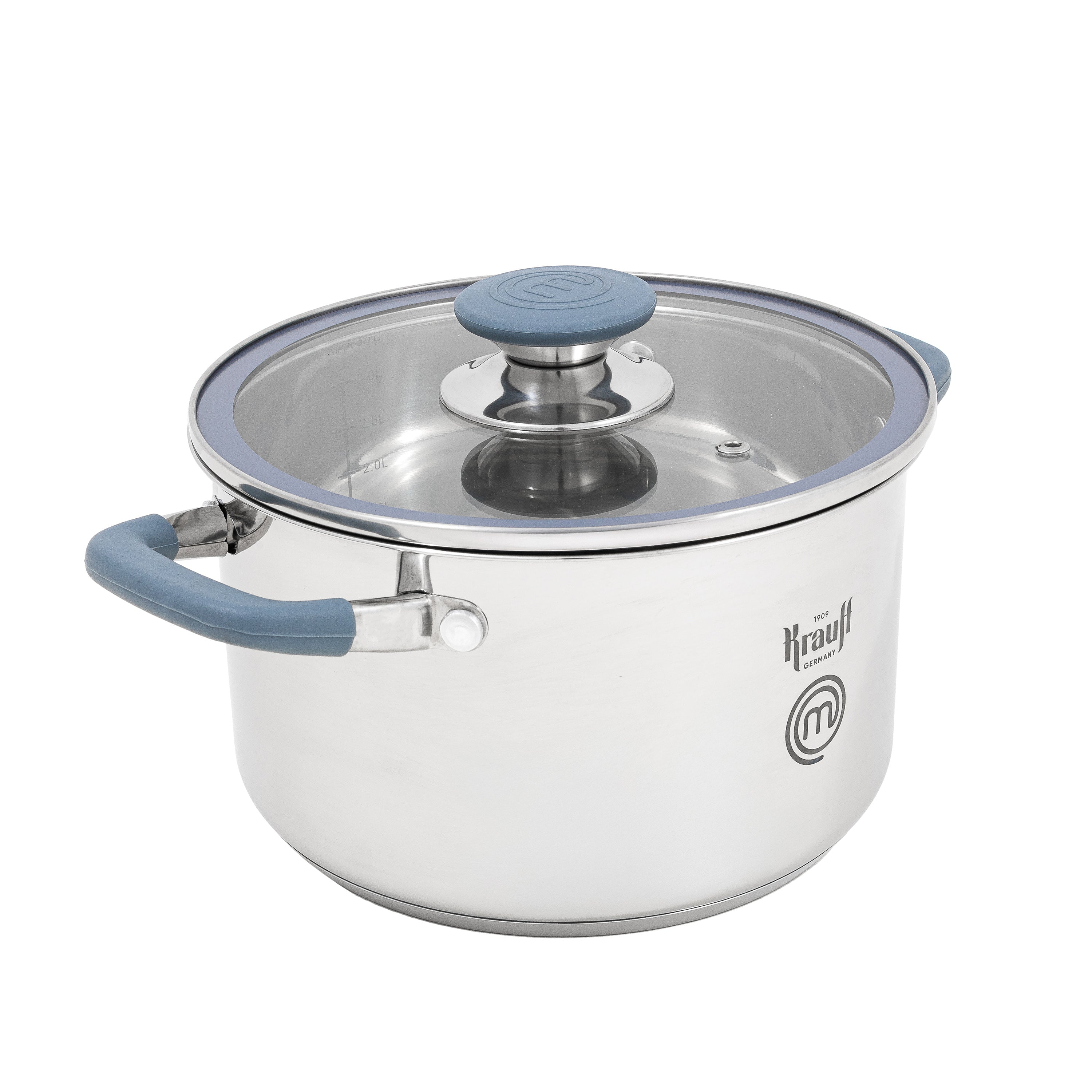 MasterChef 6-piece stainless steel cookware set