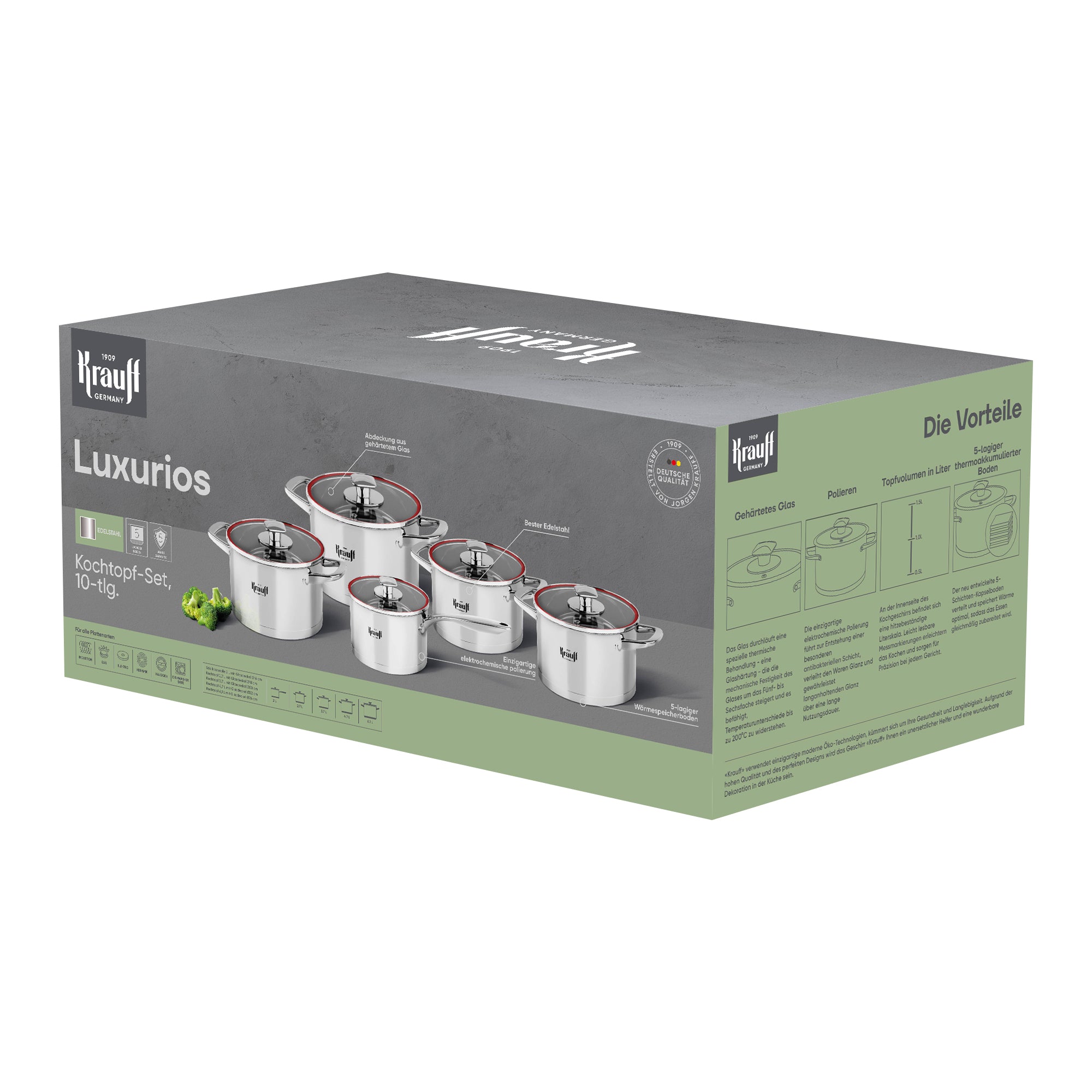Grundlich 6-piece tableware set