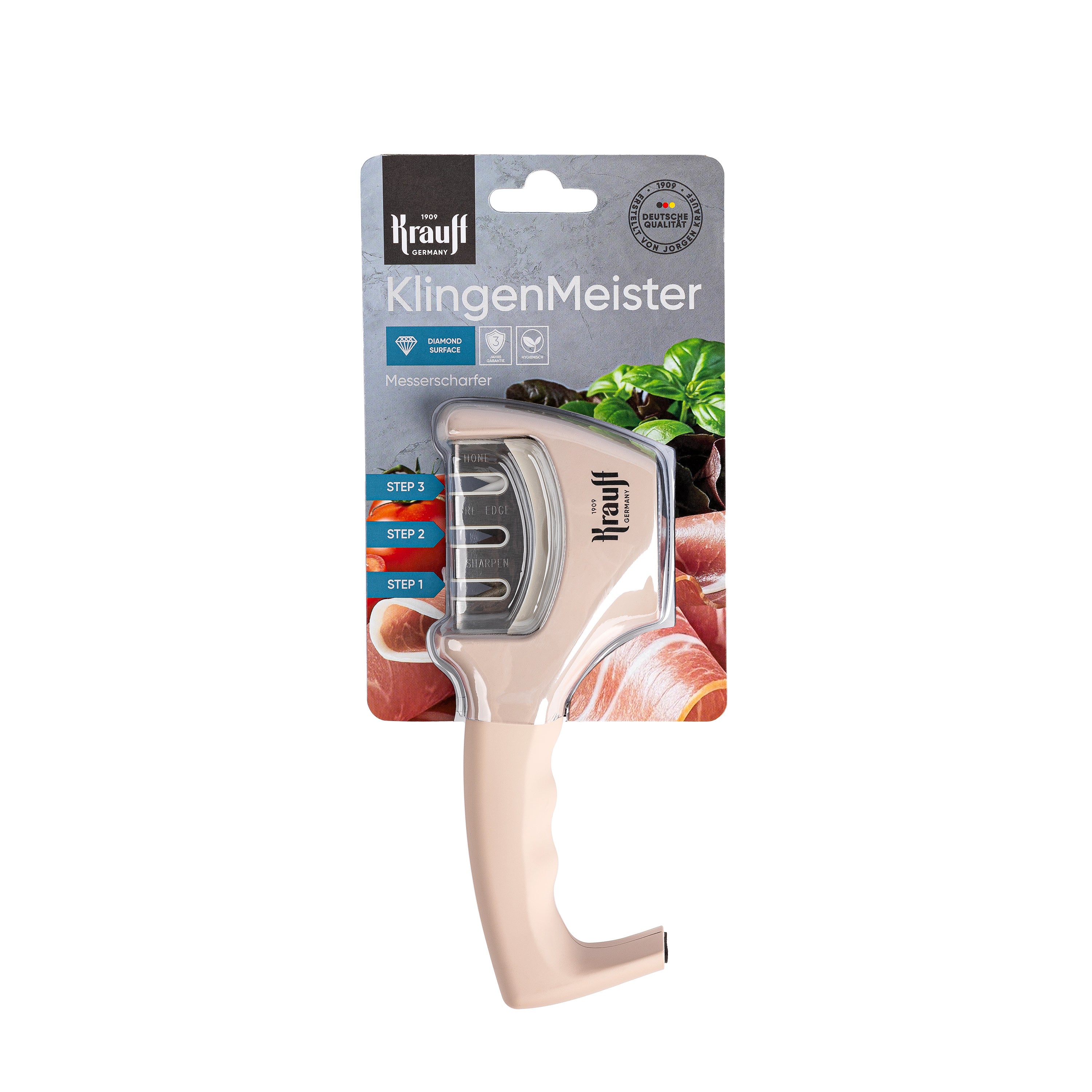 Точило для ножів бежеве KlingenMeister