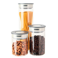 Набір ємностей для зберігання  Prime Chef 1,7 л + 0,84 л + 0,58 л - Krauff