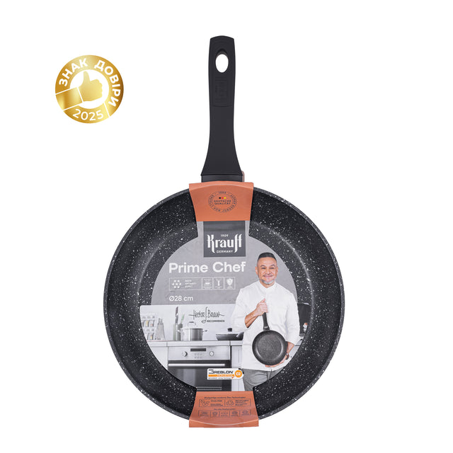 Сковорода универсальная 28 см. Prime Chef 