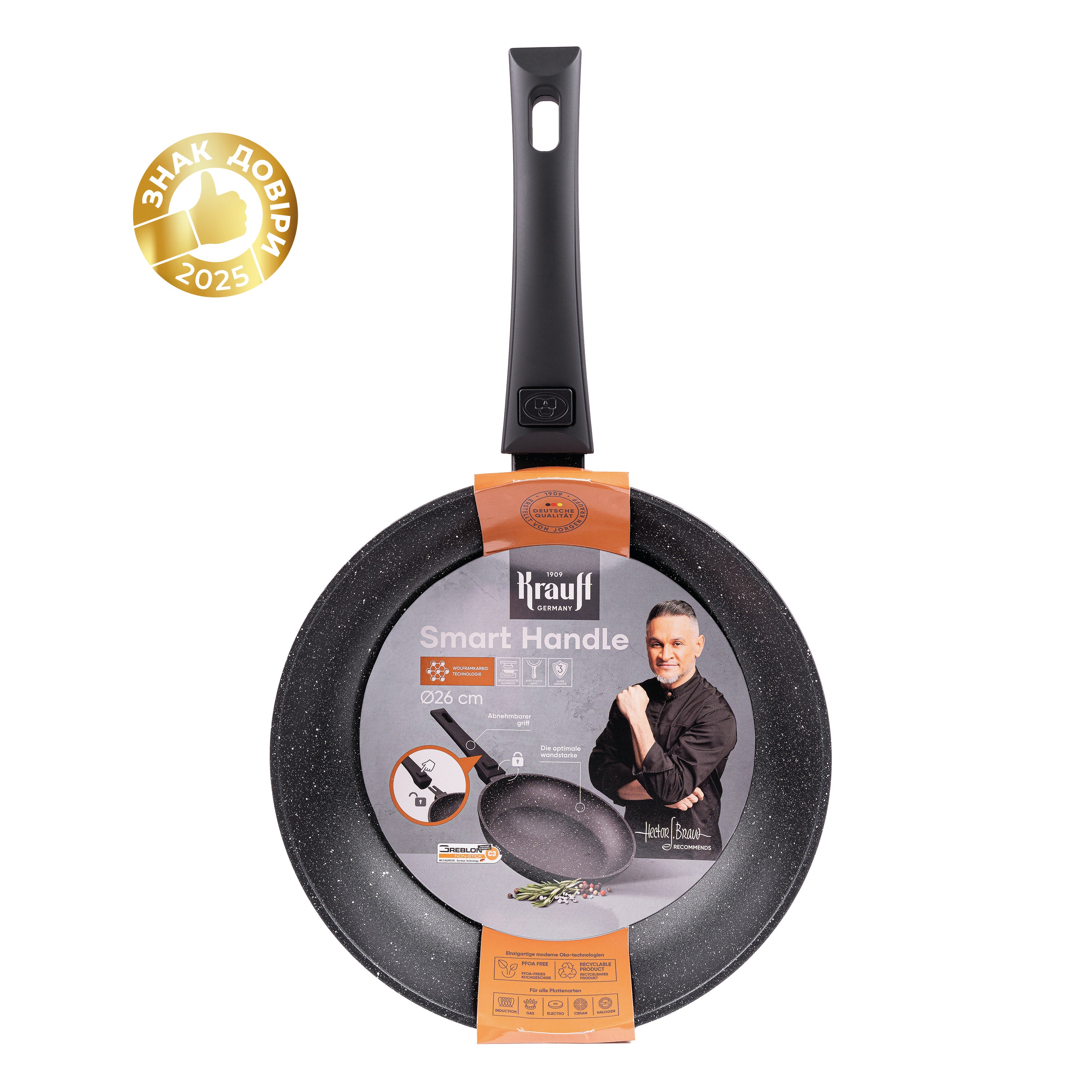 Universal frying pan 26 cm Smart Handle 