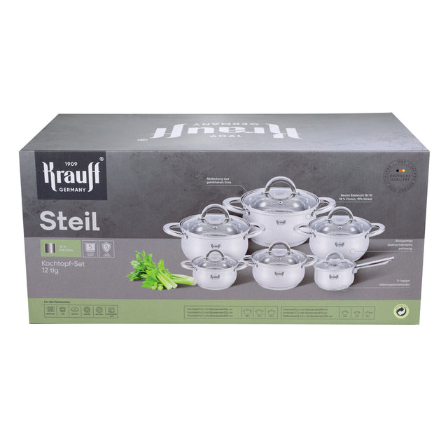 Набір посуду 12 предметів Steil - Krauff