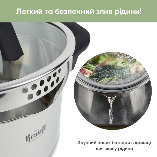 Каструля 2.9 л Herzog - Krauff