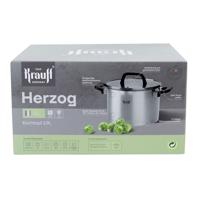 Каструля 2.9 л Herzog - Krauff