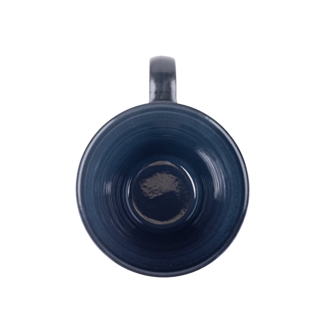 Чашка фарфоровая Lucerne Black&amp;Blue 390 мл