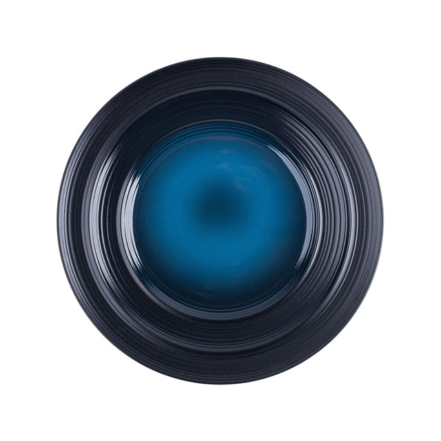 Тарілка обідня порцелянова Lucerne Black&Blue 21,4 см
