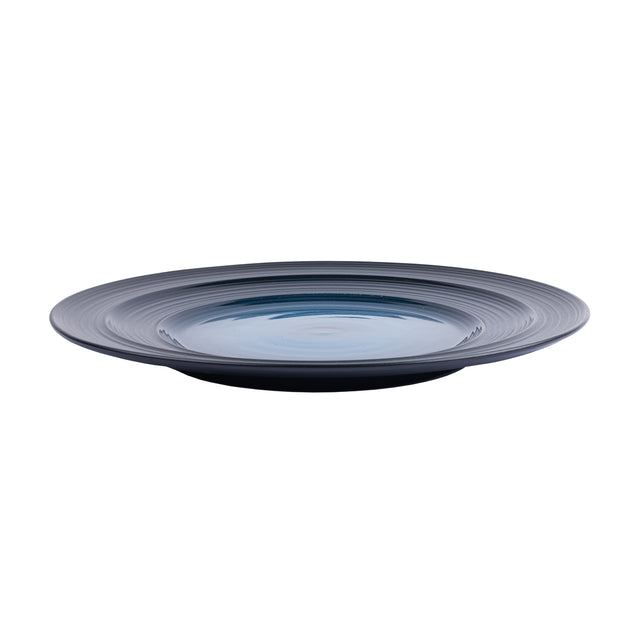 Тарілка обідня порцелянова Lucerne Black&Blue 21,4 см