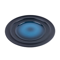 Тарілка обідня порцелянова Lucerne Black&Blue 21,4 см
