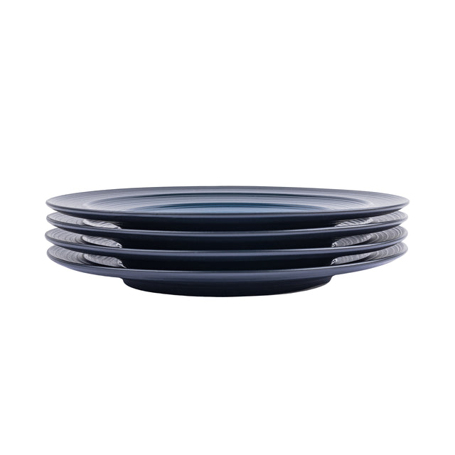 Тарілка обідня порцелянова Lucerne Black&Blue 21,4 см