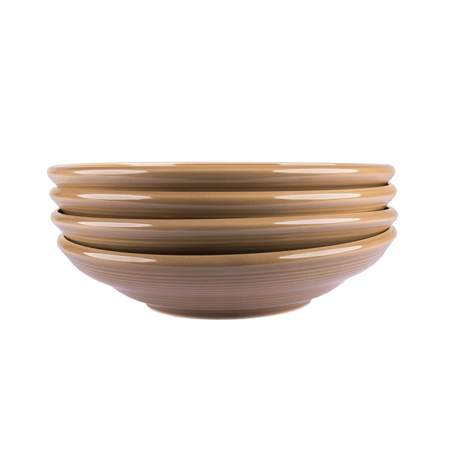 Тарілка супова порцелянова Zen Brown 700 мл