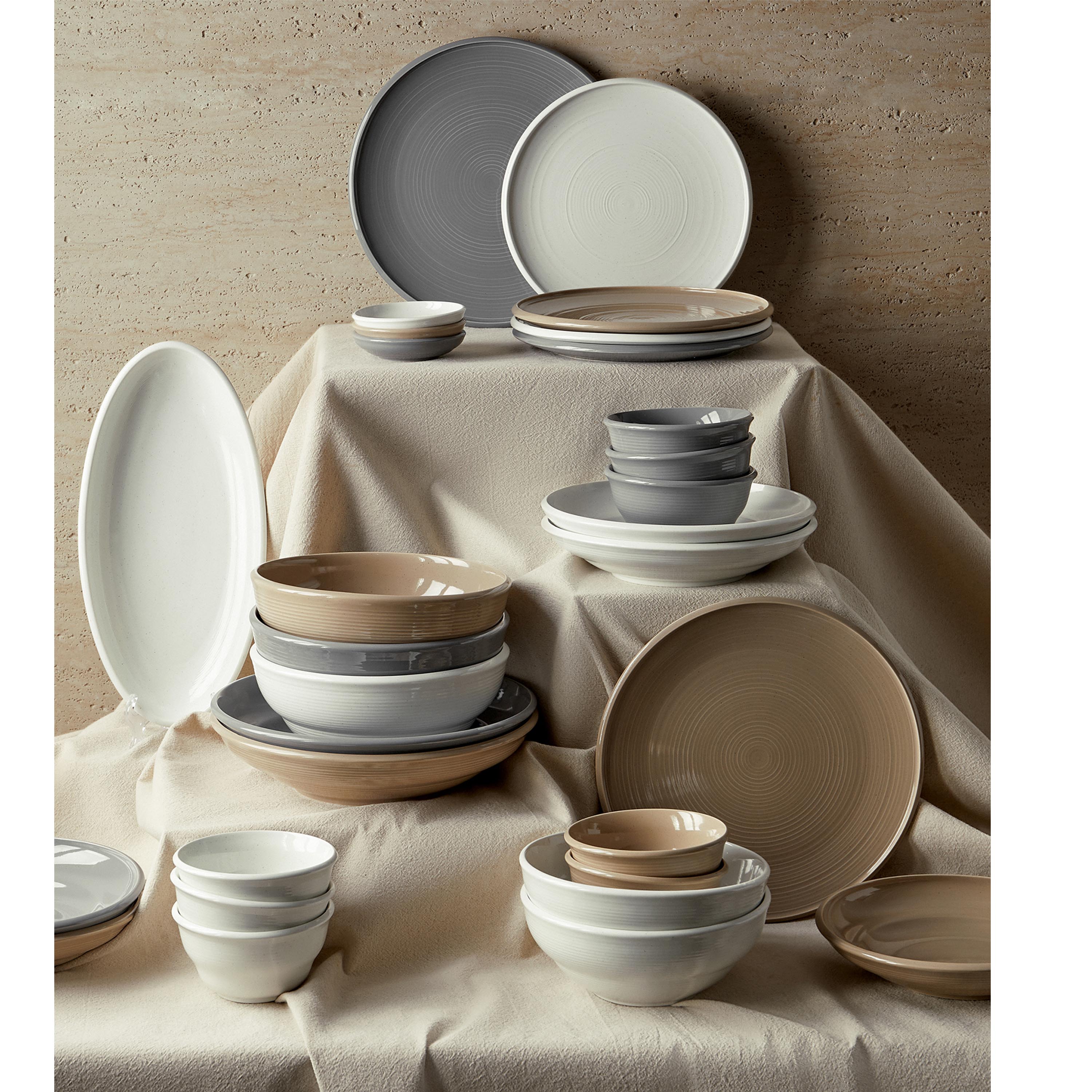 Dessertteller Zen Brown 