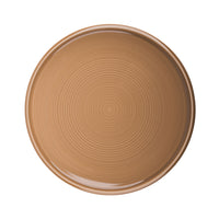 Тарілка підставна порцелянова Zen Brown 25,2 см