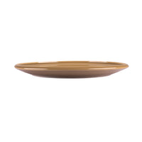 Тарілка підставна порцелянова Zen Brown 25,2 см