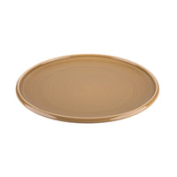 Тарілка підставна порцелянова Zen Brown 25,2 см