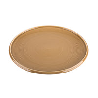 Тарілка підставна порцелянова Zen Brown 25,2 см