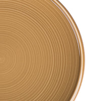 Тарілка підставна порцелянова Zen Brown 25,2 см