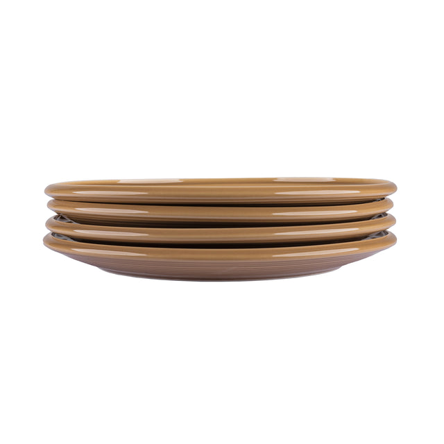 Тарілка підставна порцелянова Zen Brown 25,2 см