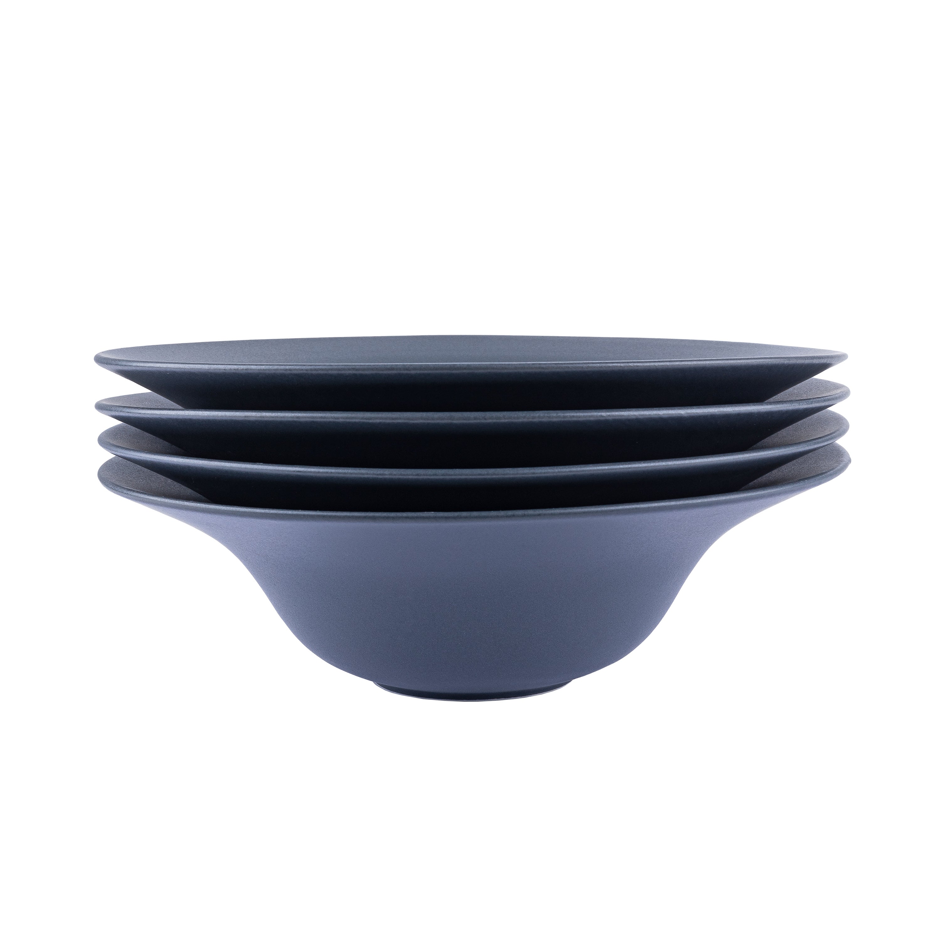 Suppenteller Hattu Schwarz 760 ml