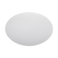 Тарілка обідня порцелянова Hattu White 21,5 см