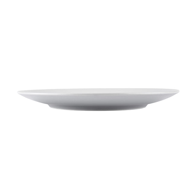 Тарілка обідня порцелянова Hattu White 21,5 см