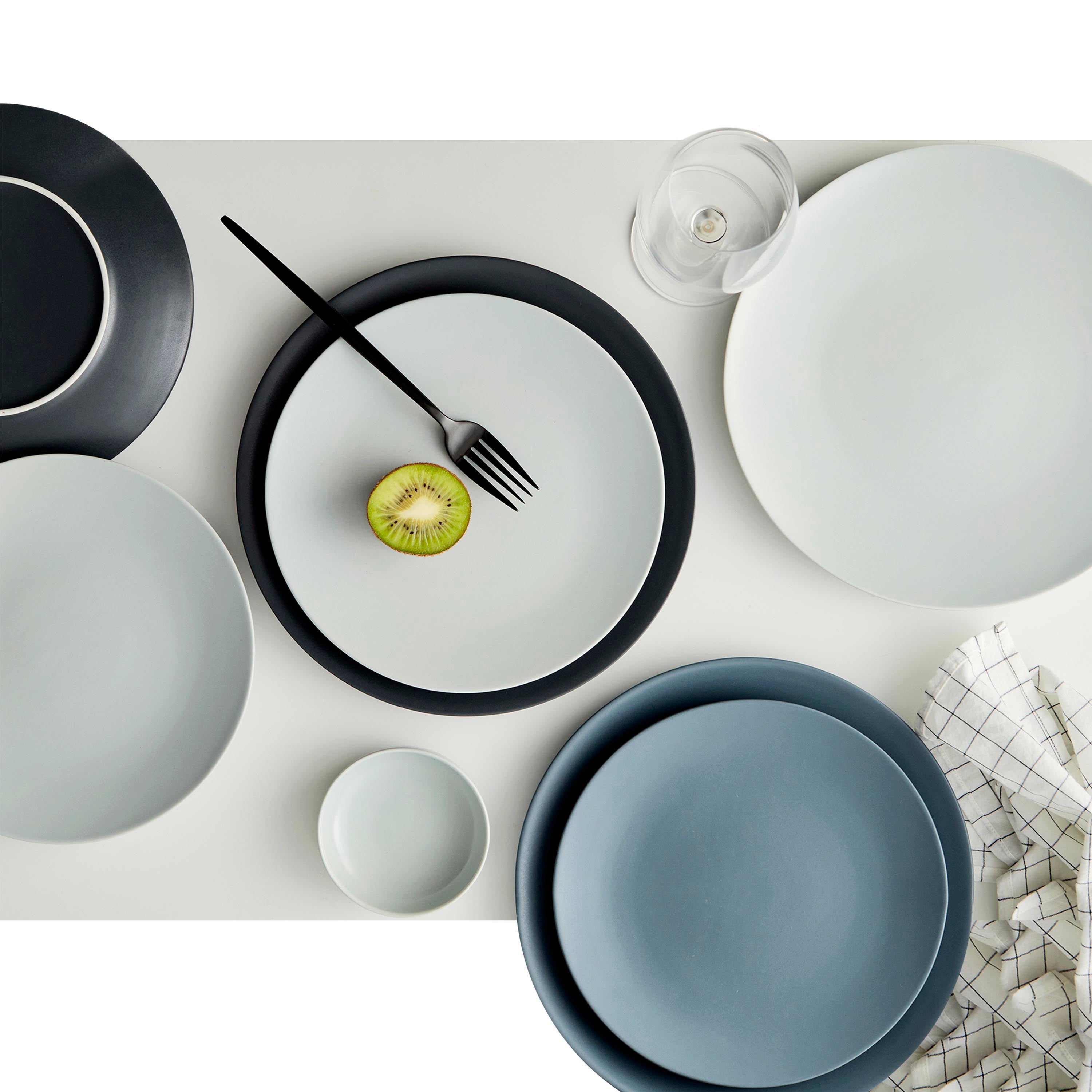 Essteller Hattu Grau 21,5 cm