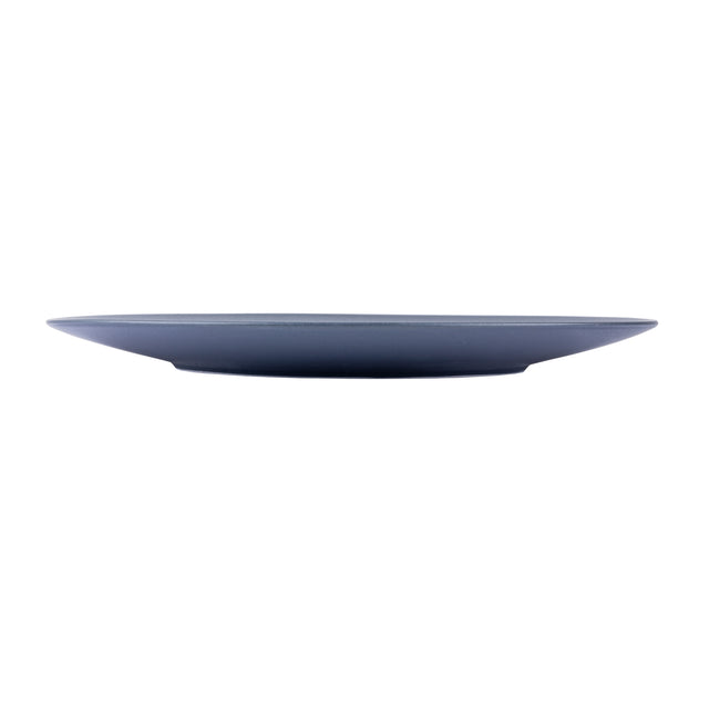 Тарілка обідня порцелянова Hattu Black 21,5 см
