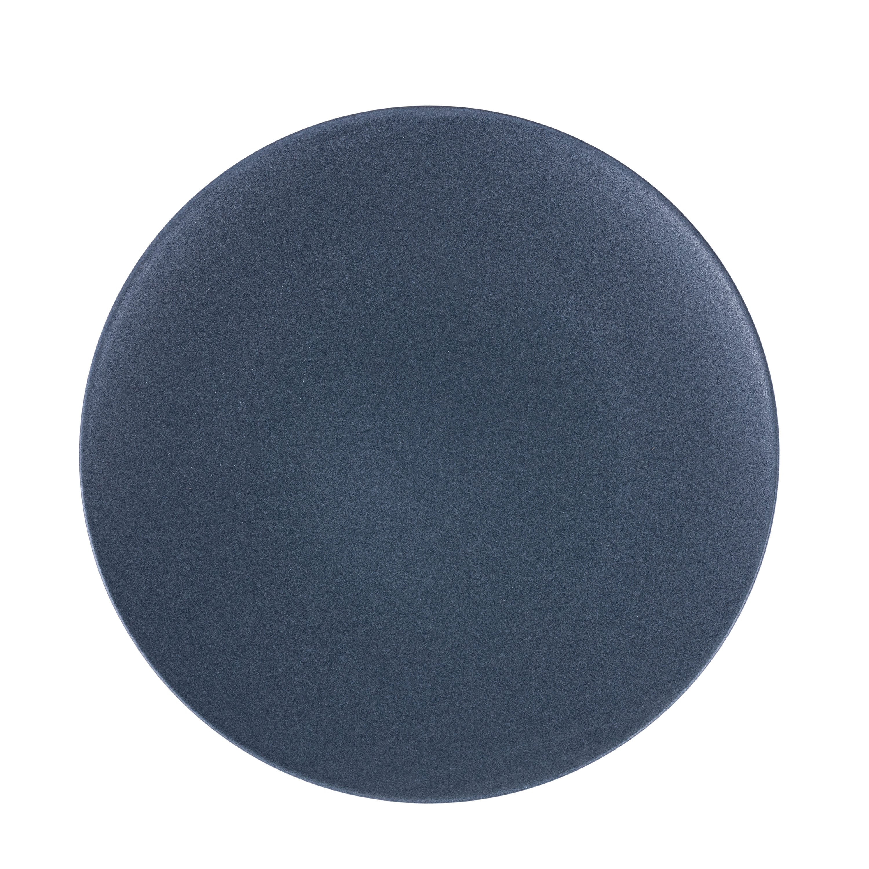 Hattu Schwarzer Beilagenteller 25,5 cm