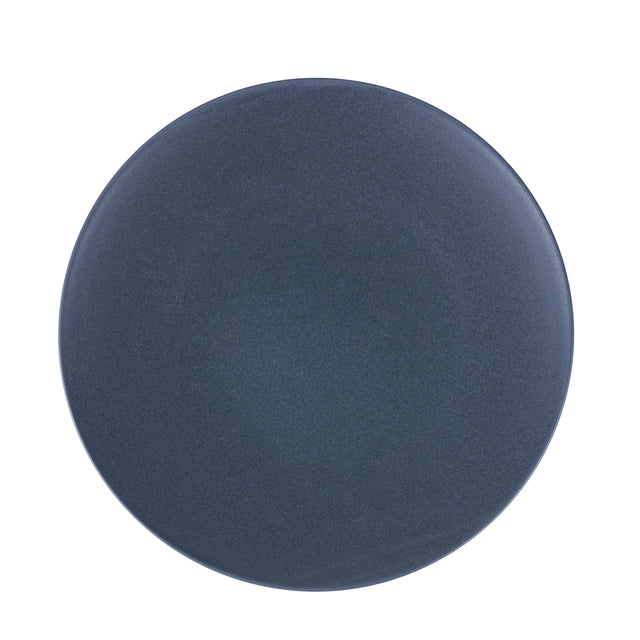 Тарілка підставна порцелянова Hattu Black 25,5 см