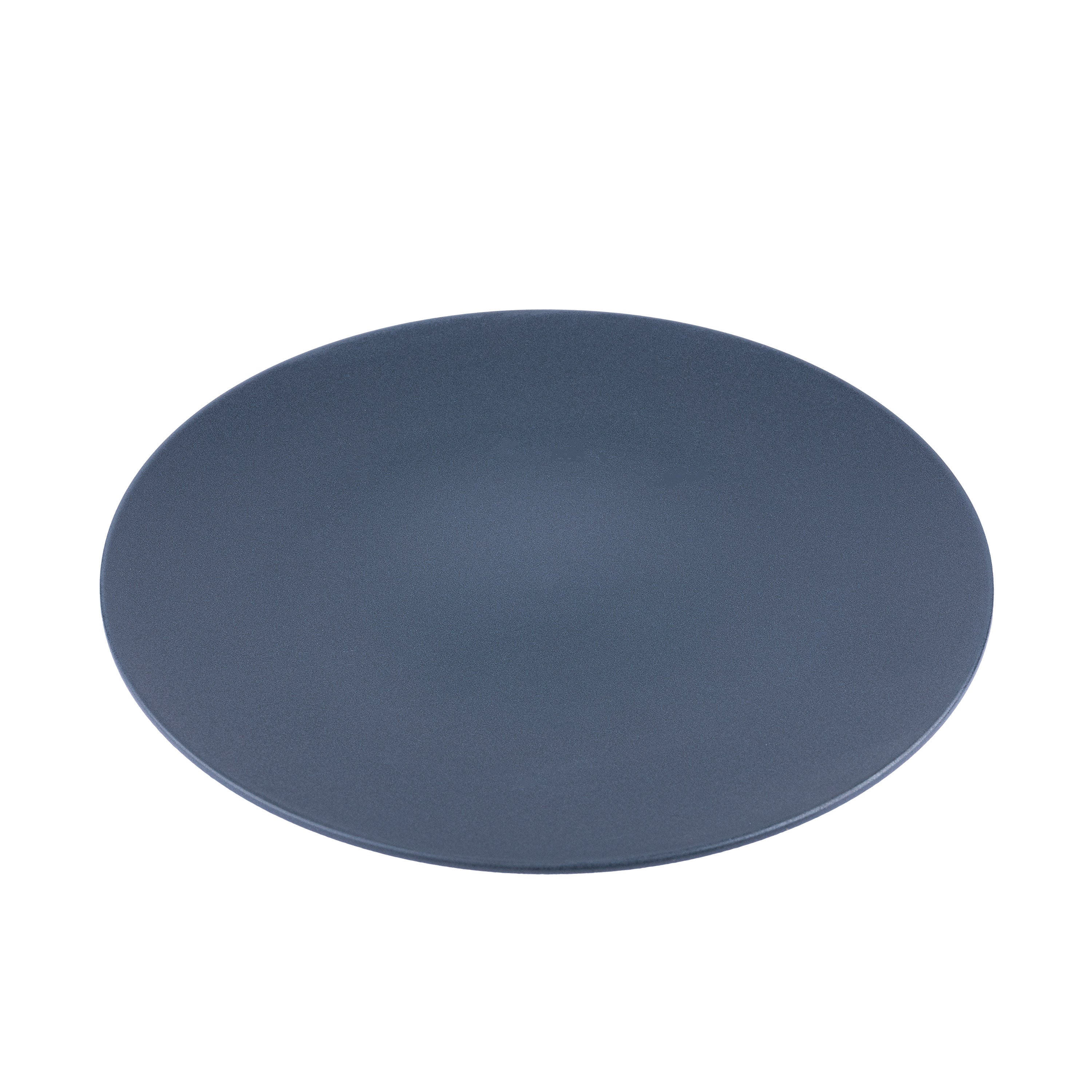 Hattu Schwarzer Beilagenteller 25,5 cm
