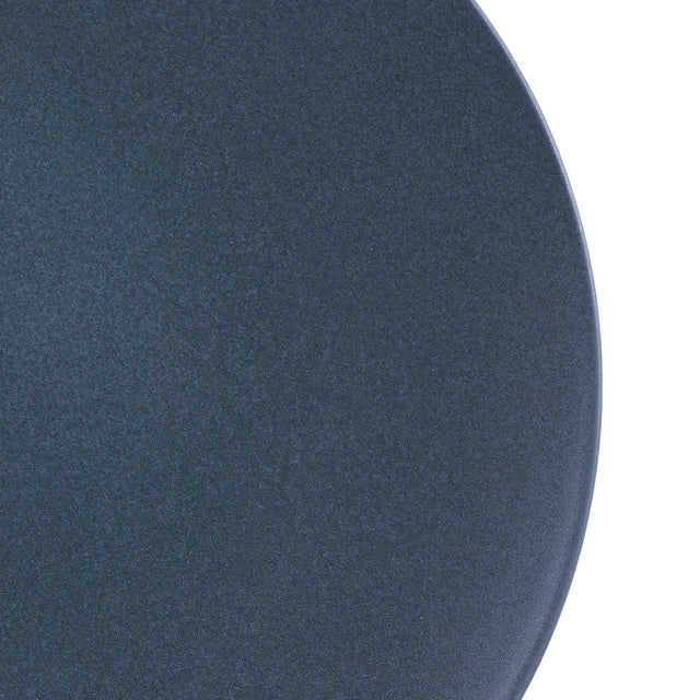 Тарілка підставна порцелянова Hattu Black 25,5 см