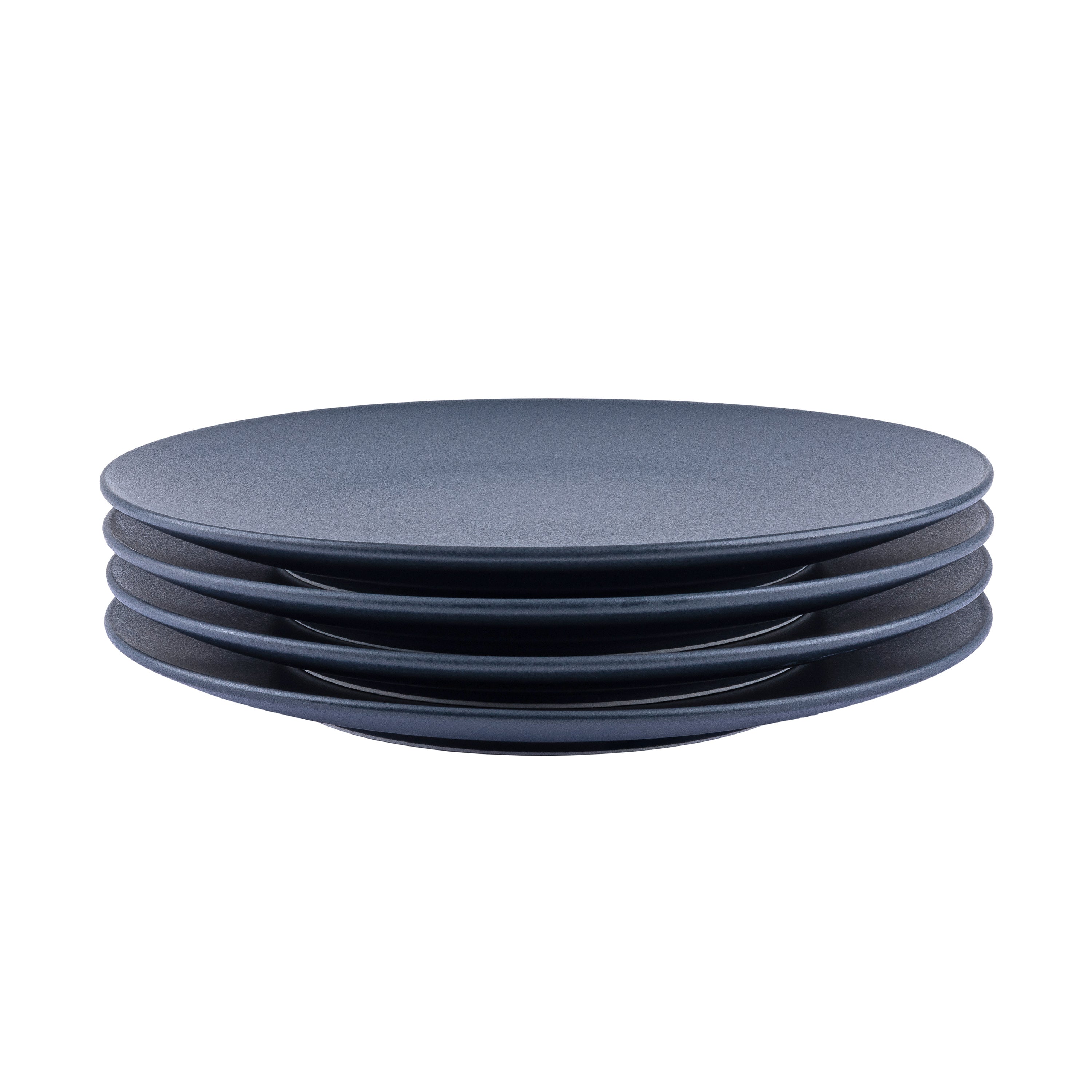 Hattu Schwarzer Beilagenteller 25,5 cm