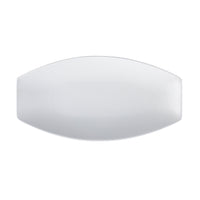 Блюдо порцелянове Hattu White 16х31 см
