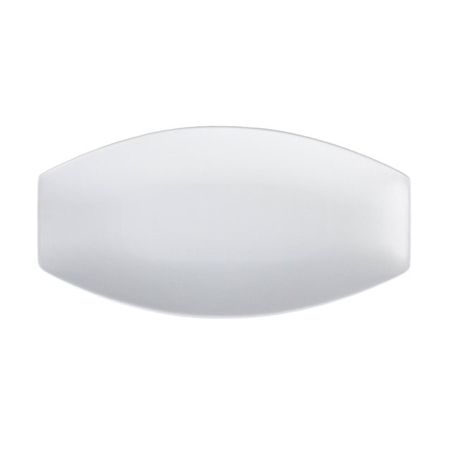 Блюдо порцелянове Hattu White 16х31 см