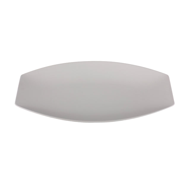 Блюдо порцелянове Hattu White 16х31 см