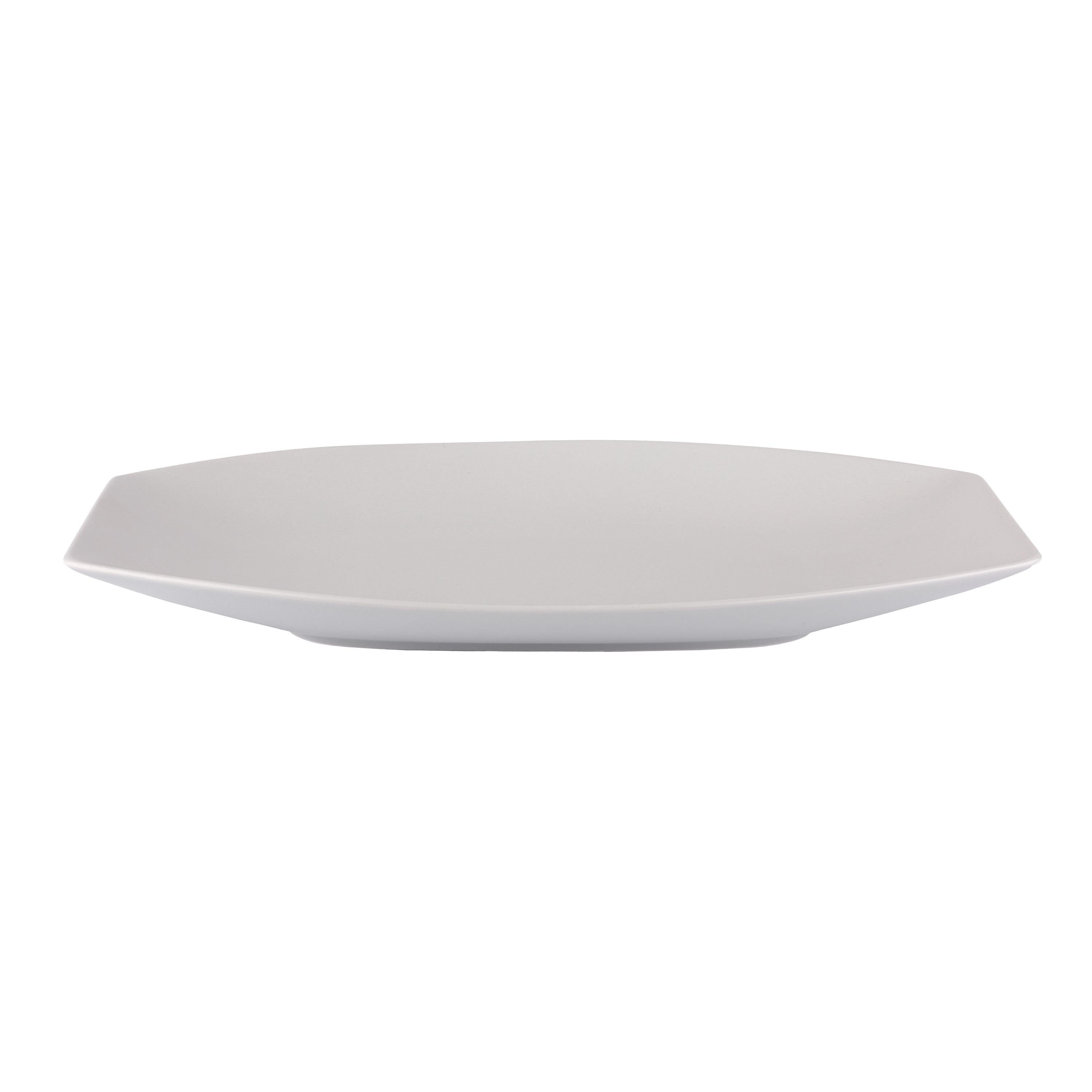 Plate Krauff Hattu White 16x31 cm