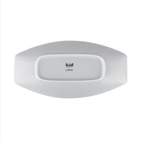Блюдо порцелянове Hattu White 16х31 см