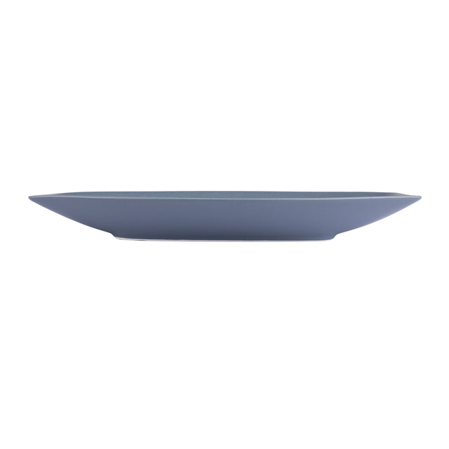 Блюдо фарфоровое Hattu Gray 16х31 см