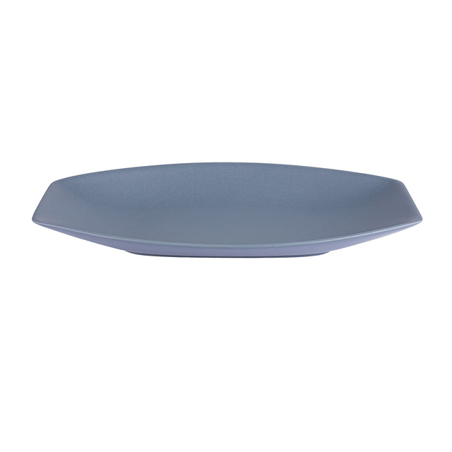 Блюдо фарфоровое Hattu Gray 16х31 см