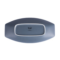 Блюдо порцелянове Hattu Gray 16х31 см